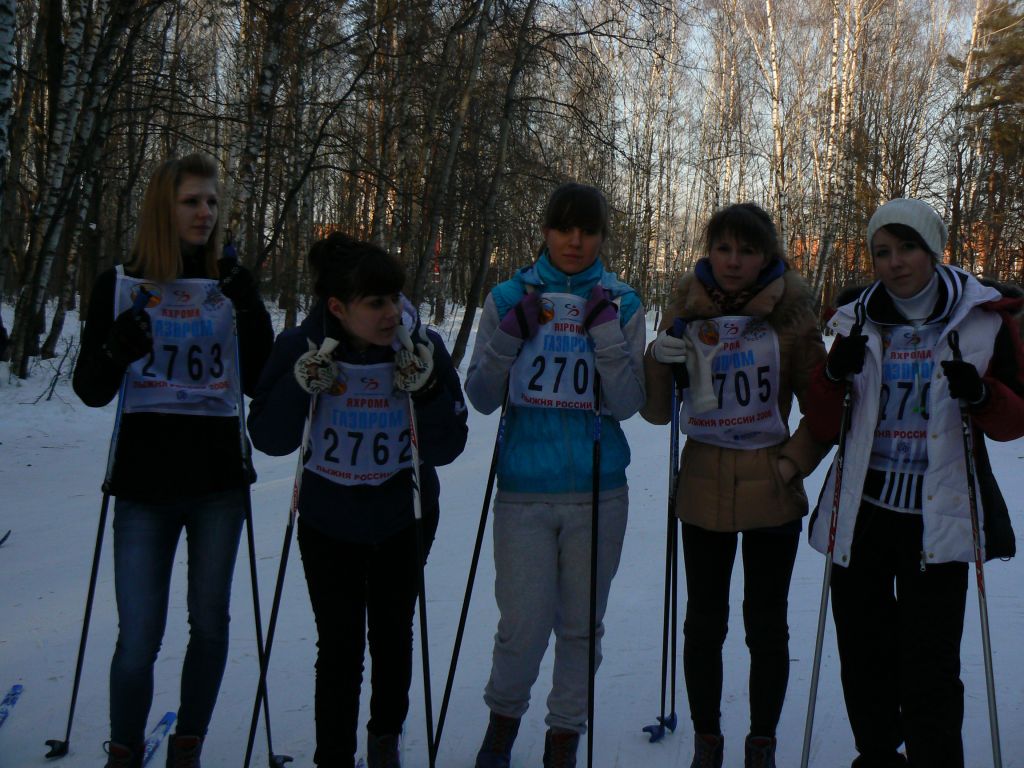 Городские соревнования по лыжным гонкам